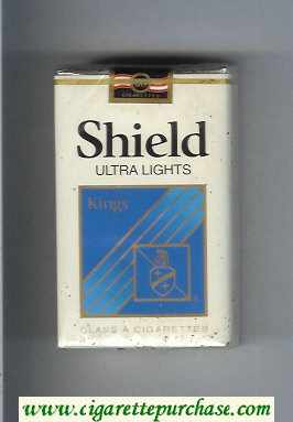 Shield Ultra Lights Cigarettes soft box