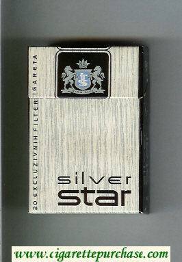 Silver Star cigarettes cartons=10box=200cigarettes King Size 85mm Hard box ...