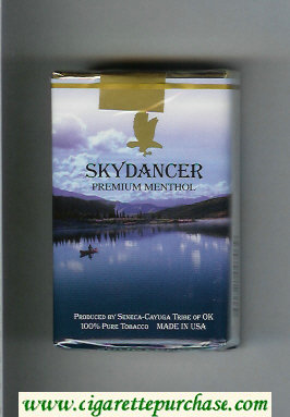 Skydancer Premium Menthol cigarettes soft box