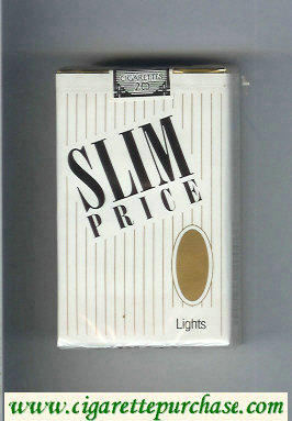 Slim Price Lights cigarettes soft box