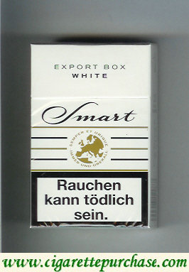 Smart Export White cigarettes white hard box