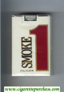 Smoke 1 Full Flavor cigarettes soft box