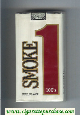 Smoke 1 Full Flavor 100s cigarettes soft box