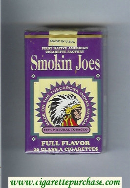 Smokin Joes Full Flavor cigarettes soft box