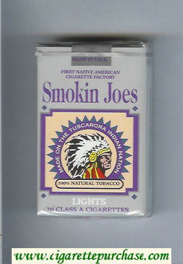 Smokin Joes Lights cigarettes soft box