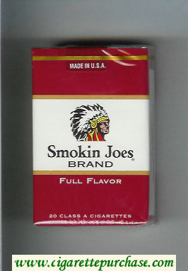 Smokin Joes Brand Full Flavor cigarettes soft box