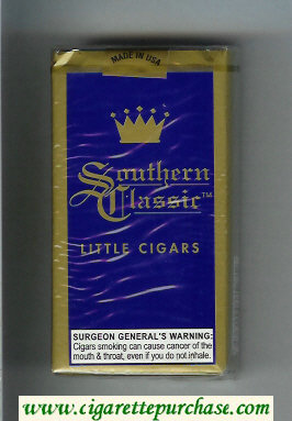 Southern Classic Little Cigars 100s cigarettes Lights soft box