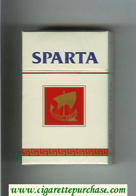 Sparta cigarettes hard box