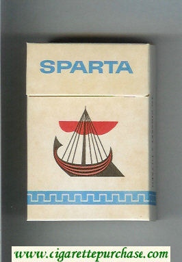 Sparta hard box cigarettes