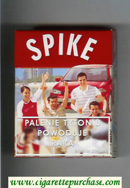 Spike cigarettes hard box