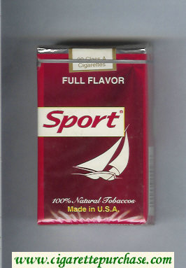 Sport Full Flavor cigarettes soft box