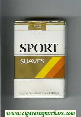 Sport Suaves Cigarettes soft box