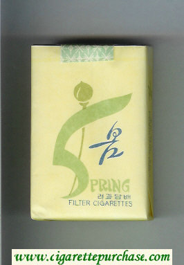 Spring Cigarettes soft box