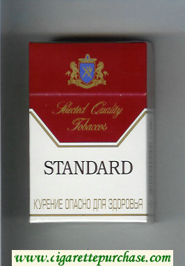 Standard Selected Quality Tobaccos Cigarettes hard box