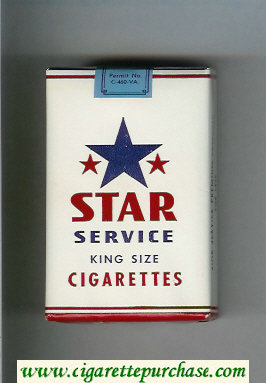 Star Service Cigarettes soft box