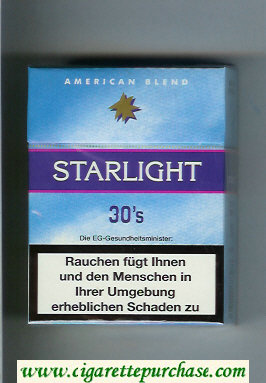 Starlight American Blend 30 Cigarettes hard box