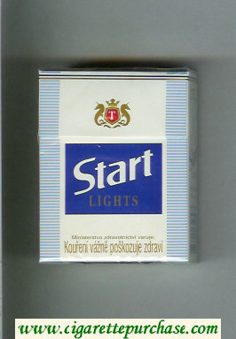 Start Lights hard box Cigarettes