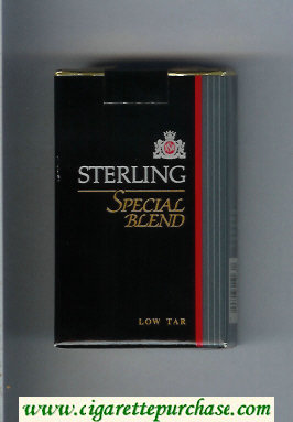 Sterling Special Blend cigarettes soft box