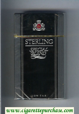 Sterling Special Blend 100s hard box cigarettes
