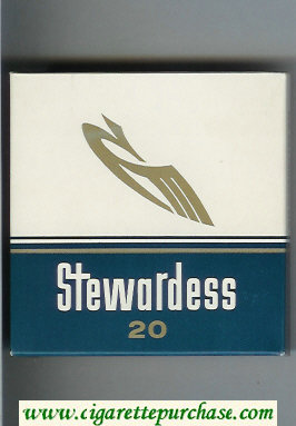 Stewardess cigarettes wide flat hard box