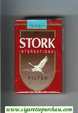 Stork International Filter cigarettes soft box