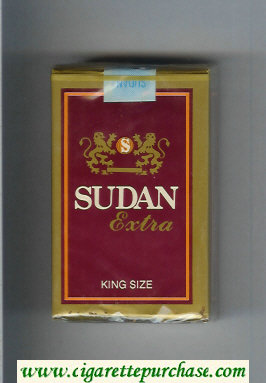 Sudan Extra cigarettes soft box