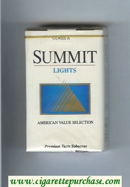 Summit Lights Cigarettes soft box