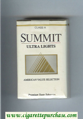 Summit Ultra Lights Cigarettes soft box