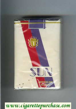 Sun American Blend Cigarettes soft box