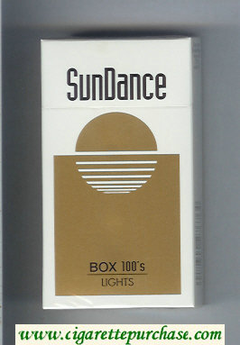 SunDance Lights 100s Cigarettes hard box