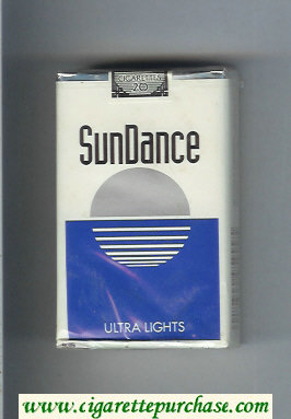 SunDance Ultra Lights Cigarettes soft box