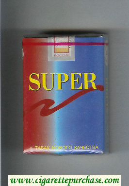 Super Tabak Novogo Kachestva Cigarettes soft box