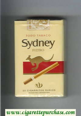 Sydney Fitro Cigarettes soft box