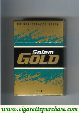 Discount Salem Gold cigarettes hard box