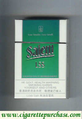 Discount Salem LSS with line cigarettes hard box