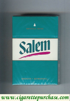 Discount Salem Menthol Fresh with red line cigarettes hard box