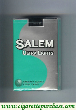 Discount Salem Ultra Lights cigarettes soft box
