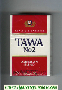 Tawa No 2 American Blend Quality cigarettes hard box