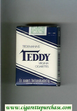 Teddy Tiedemanns Virginia cigarettes soft box