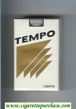 Tempo Lights cigarettes soft box