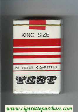 Test cigarettes soft box