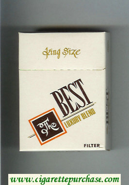 The Best Luxury Blend Filter cigarettes hard box
