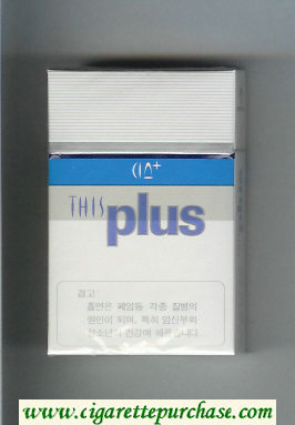 This Plus cigarettes hard box