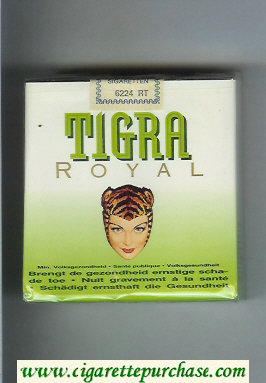 Tigra Royal 25 cigarettes soft box