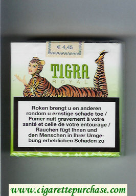 Tigra Royal 25 cigarettes soft box