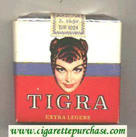 Tigra Extra Legere 25 cigarettes soft box