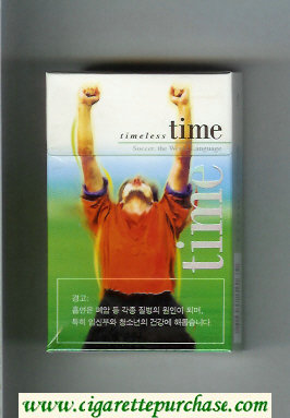 Time Timeless cigarettes hard box