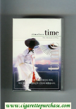 Time cigarettes Timeless hard box The Moment of Play