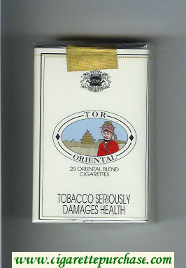 Tor Oriental cigarettes soft box