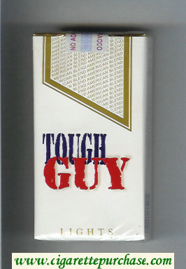 Tough Guy Lights 100s Cigarettes soft box